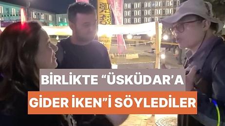 Ülkesinde Türk Gençleri ile Karşılaşan Bir Koreli Onlarla Birlikte 'Üsküdar'a Gider İken' Şarkısını Söyledi