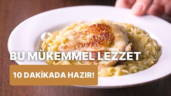 Tam Bir Soğuk Hava Yemeği: Pesto Soslu Arpa Şehriyeli Tavuk Yemeği Nasıl Yapılır?