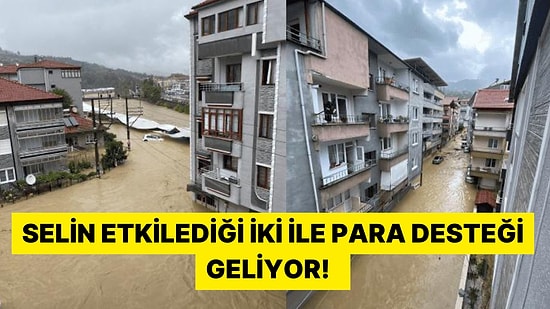 Bakan Duyurdu: Zonguldak ve Batman'da Selden Etkilenen Hanelere 5'er Bin TL Yardım