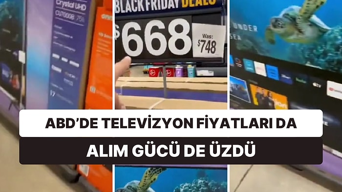 ABD'de Televizyon Fiyatlarını Görünce 'Beynimden Vurulmuşa Döndüm' Diyen Vatandaş Haklı mı?