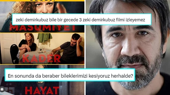 Zeki Demirkubuz'un Üç Filminin Arka Arkaya Yayınlanacağı Etkinliğe Güldüren Yorumlar