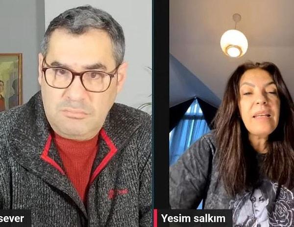 Yine Enver Aysever'le yaptığı röportaj esnasında eski eşi Hakan Uzan'dan bahseden Yeşim Salkım, ilginç ifadelere yer verdi.