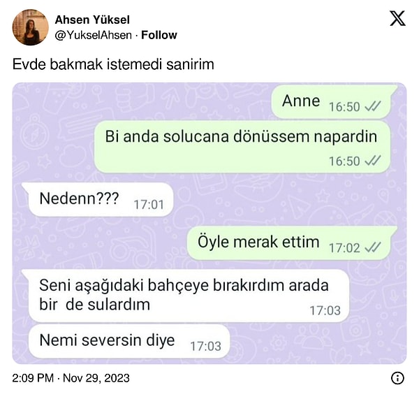 Kraliçe hemen evden attı. 😂