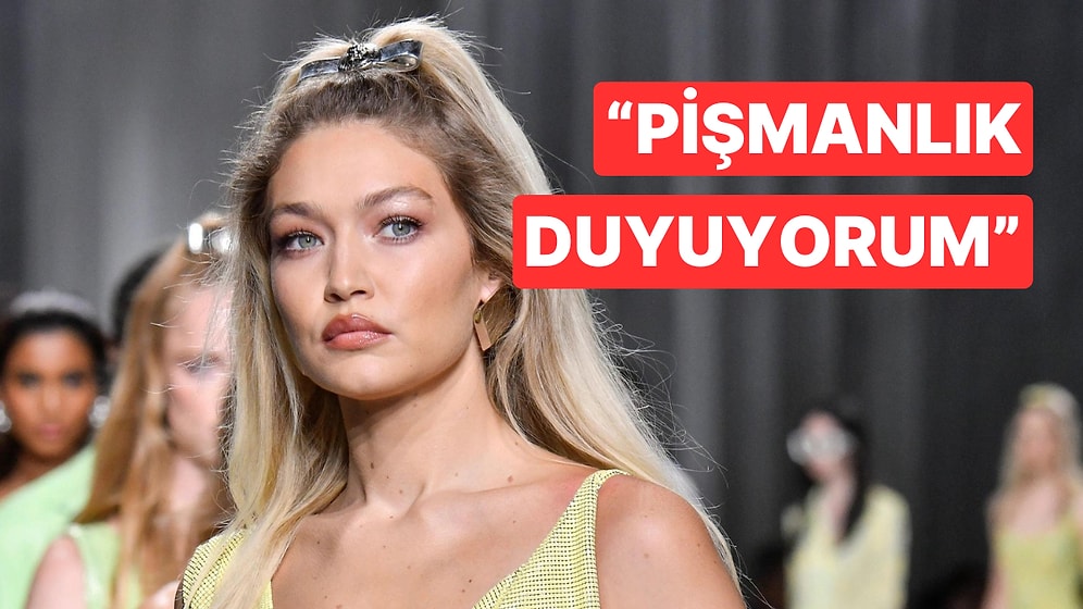 Gigi Hadid, İsrail Paylaşımı İçin Özür Diledi: "Doğruluğuna Bakmadan Paylaşmışım"