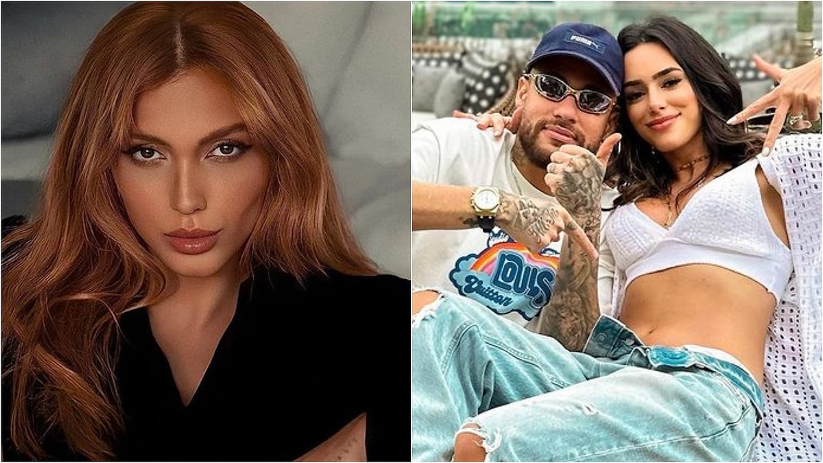 Neymar'ın hamile sevgilisi Biancardi'yi fenomen Fernanda Campos i...