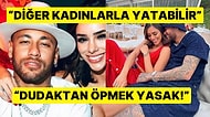 Futbolcu Neymar'ın Sevgilisi Bruna Biancardi ile Yaptığı Bi' Garip 'Seks Sözleşmesi' Ortaya Çıktı