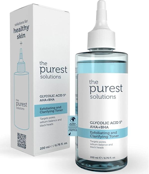 2. The Purest Solutions, Canlandırıcı ve Gözenek Sıkılaştırıcı Tüm Ciltler için Glikolik Asit Tonik