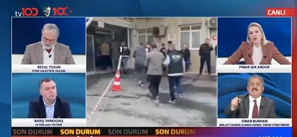 Tv100’de yayınlanan programın yorumcularından Millet Haber Ajansı Genel Yayın Yönetmeni Sinan Burhan, futbolda bahis ve şike iddiaları sonrasında büyük bir operasyon yapılacağını iddia etti.