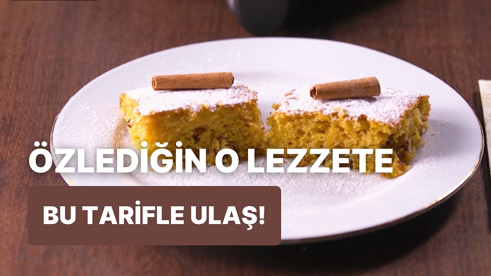 Çocukluğunuza Geri Döneceksiniz: Balkabaklı Anne Keki Nasıl Yapılır?