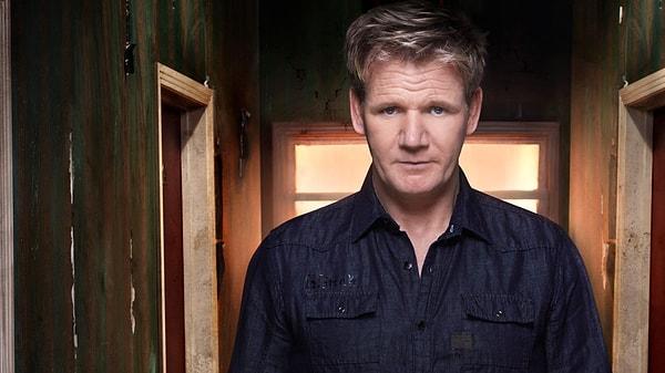 Gordon Ramsay regretted exposing his naked buttocks in a shower scene.