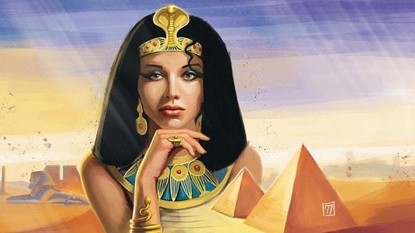 2. Kleopatra, Mısır kökenlidir.