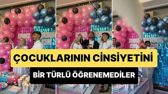 Cinsiyet Öğrenme Partisinde Troll'lenen Anne-Baba: Her Yolu Denediler, Çocuklarının Cinsiyetini Öğrenemediler