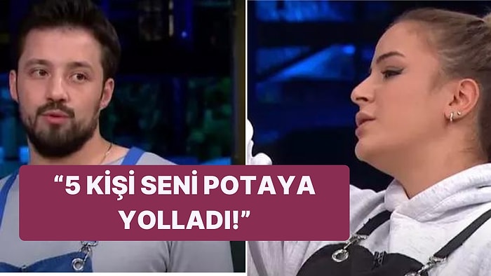Yarışmayacak mı? MasterChef'te Birbirine Giren Hasan ve Dilara'nın Çok Konuşulacak Tartışması
