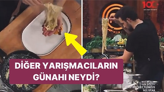 Bu Nasıl All Star? MasterChef'te Hasan'ın Makarnayı "Elleriyle" Servis Etmesi İnfial Yarattı