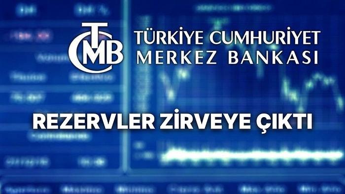 Merkez Bankası Toplam Rezervleri Tarihi Zirvesine Çıktı: Döviz ve KKM'de de Azalma Sürdü