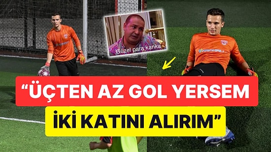 Takım Bulamayınca Çareyi Halı Sahalarda Bulan Genç Kaleci Bir Kez Daha Futbolda Para Var Dedirtti