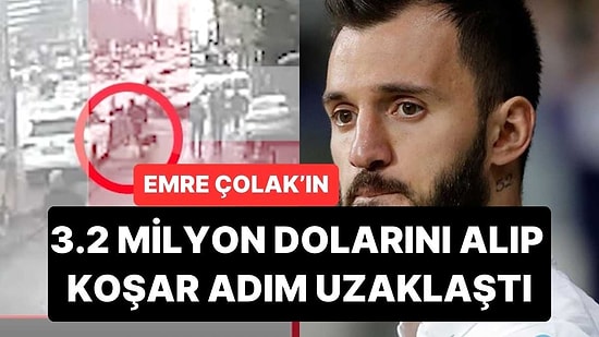 Büyük Fon Vurgununda Yeni Görüntüler: Emre Çolak'ın 3.2 Milyon Dolarını Alıp Koşar Adım Uzaklaştı