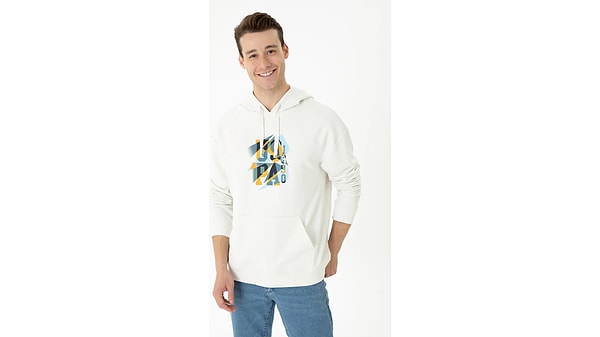 8. U.S. Polo Assn. Erkek Taş Sweatshirt