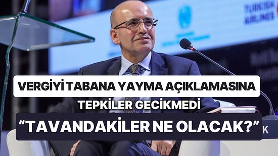 Mehmet Şimşek'in Vergi Çalışmaları Konusundaki Açıklamaları 'Taban'dakileri İsyan Ettirdi