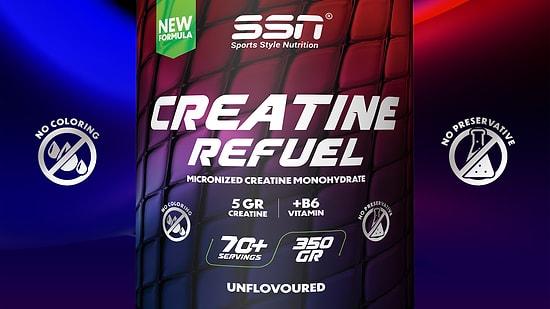 SSN Sports Style Nutrition Creatine Refuel 350 Gr Nedir?