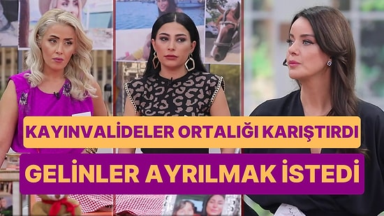 Gelinim Mutfakta'da Tuğba ve Yeşim Yarışmadan Çekiliyor mu? Beyhan ve Gönül Kayınvalide Diskalifiye mi Oldu?