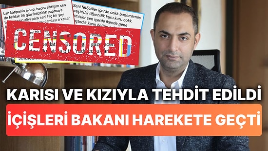 Akılalmaz Tehditler Aldığını Açıklayan Murat Ağırel İçin İçişleri Bakanlığı Harekete Geçti