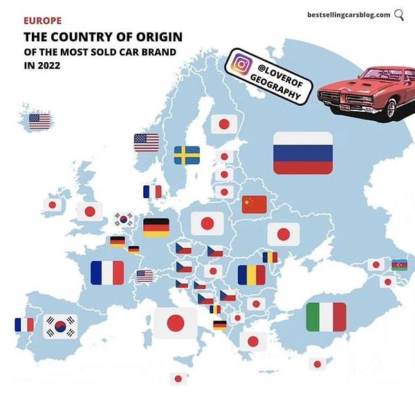 3. Avrupa'da en popüler arabaların üretildiği ülke.