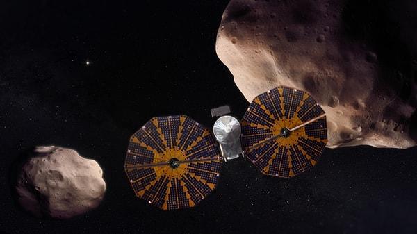 Bu, bir asteroidin yörüngesinde temaslı-ikili bir sistem içeren ilk keşif olarak kayıtlara geçti.