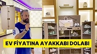 Lüks Daire Fiyatına Dolap: 5.5 Milyon Liralık Ayakkabı Dolabı Sosyal Medyanın Çenesini Yordu