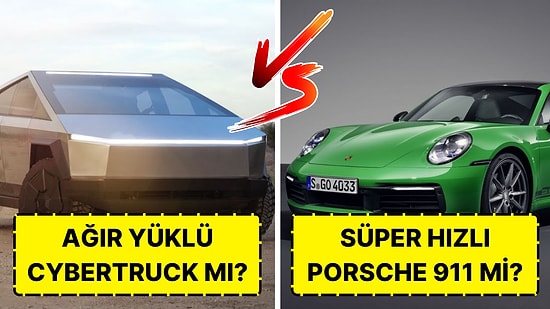 Elon Musk'tan Rakiplerine Gözdağı: Tesla CyberTruck, Arkasında Porsche 911 Çekerken Porsche 911 ile Yarıştı!