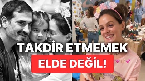 Özge Özpirinçci, İki Yaşına Giren Kızı İçin Yaptığı Mütevazı Kutlamayla Takdir Topladı!