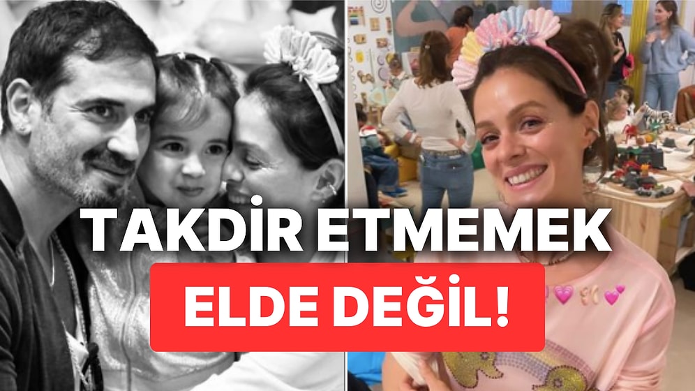 Özge Özpirinçci, İki Yaşına Giren Kızı İçin Yaptığı Mütevazı Kutlamayla Takdir Topladı!