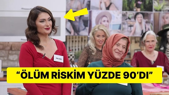 Gelinim Mutfakta Yarışmacısı Melek'in Ölümden Döndüğü Anları Anlatması Yürek Burktu