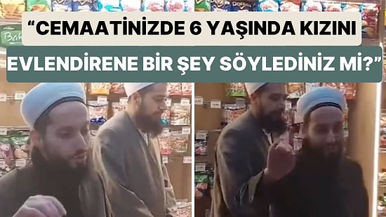 Bir Adam Dükkanına Gelen Tebliğcilere "6 Yaşında Kızı Evlendirene Bir şey Dediniz mi?" Diyerek Tepki Gösterdi