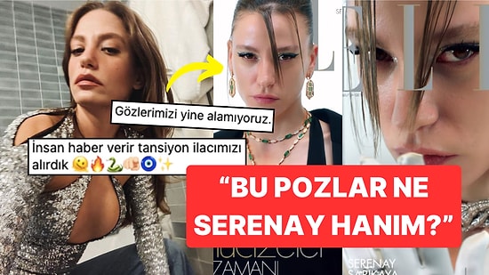 'Aura Kadın' Serenay Sarıkaya Dergi Çekiminde Fiziğini ve Asaletini Konuşturdu!