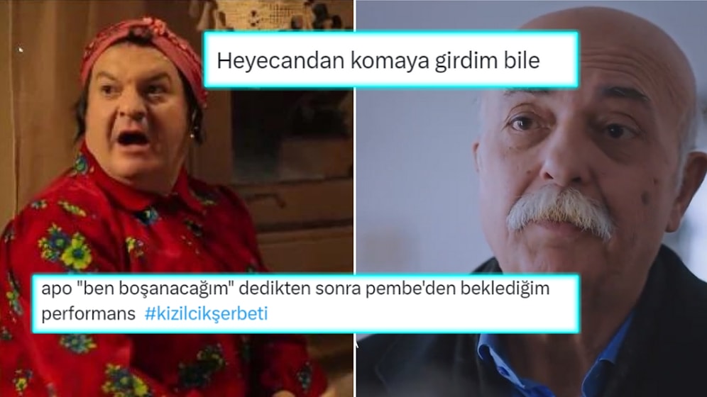 Apo'nun Alev İçin Boşanacağını Söylediği Kızılcık Şerbeti Fragmanına Yorum Yağdı