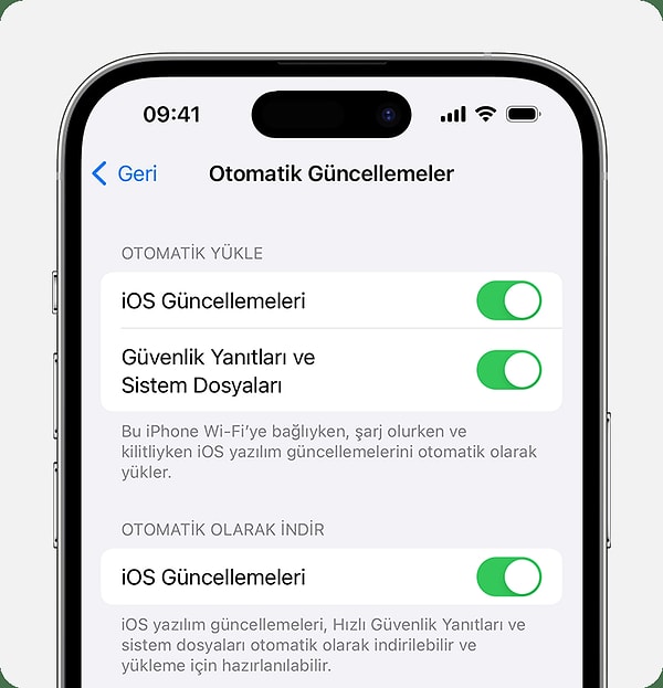 18. Apple'ın yayınladığı güncellemeler genellikle batarya performansını da iyileştirir, bu yüzden güncellemeleri atlamamak önemlidir.