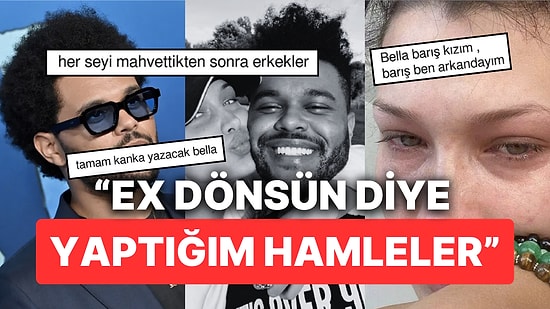 The Weeknd'in Gazze'ye 2.5 Milyon Dolarlık Yardımı Akıllara Biricik Aşkı Bella Hadid'i Getirdi!