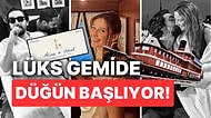 Detaylar Gelmeye Başladı: Alina Boz ve Umut Evirgen Lüks Gemide Dünyaevine Girecek