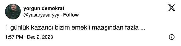 Vergi kesintilerinden ve yabancı ülkelerde oturum izni alabilmekten de bahseden çok sayıda yorumun içinde