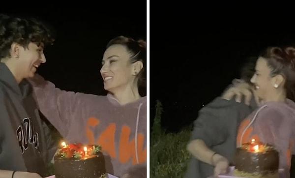 Bir sosyal medya kullanıcısı da halasına doğum gününde bir sürpriz yapmak istedi.