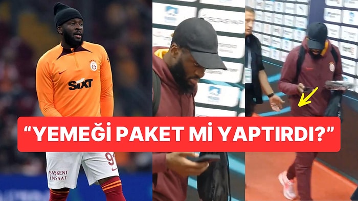 Galatasaray'ın Fransız Orta Sahası Ndombele'nin Pendik Stadı'ndan Ayrılış Anları Çok Konuşuldu