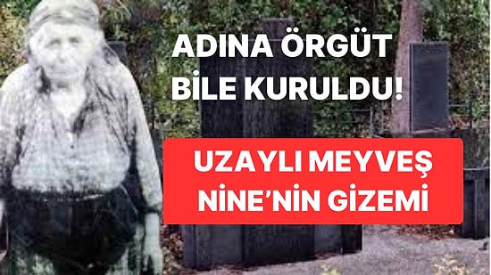 Gizemli Olay: Meyveş Nine'nin Uzaylı Olduğuna İnanılıyor