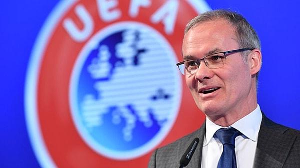 UEFA Genel Sekreter Yardımcısı Giorgio Marchetti, olay sırasında durumun kontrolünü sağlamaya çalışarak, "Burada bir ses var, şimdi durdu. Artık yok" dedi.