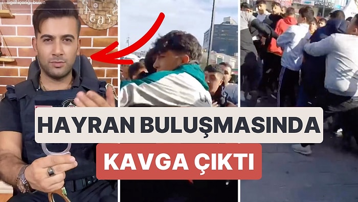 "Yakışıklı Güvenlik" Olarak Tanınan Sosyal Medya Fenomeni Muhammet Sürmeli'nin Hayran Buluşmasında Kavga Çıktı