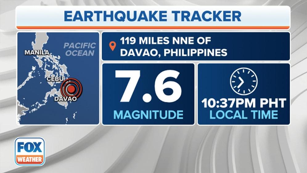 7.6 Magnitude Earthquake Strikes Philippines, Triggers Tsunami Alert Across Southeast Asia