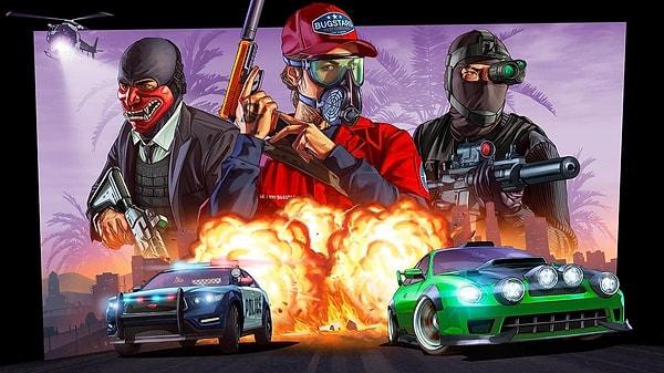 The most striking game of the list is undoubtedly GTA 5.