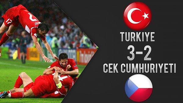 Türkiye'nin Çekya'ya karşı son 15 dakika içinde kurduğu baskının ise futbol tarihimizin en özel 15 dakikalarından birisi olduğunu ifade etmek yanlış olmayacaktır.