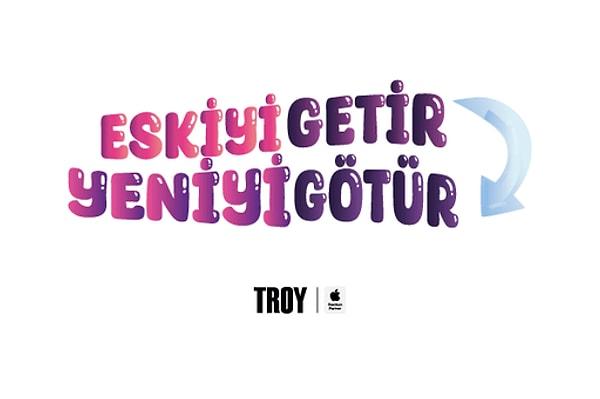 Troy'un Eskiyi Getir Yeniyi Götür kampanyası ile sahip olduğun Apple ürünlerini yenileriyle değiştirebilirsin!