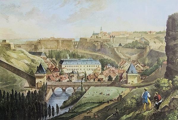 23. Lüksemburg: "Prise de la Porte d'Eich"- Jean-Baptiste Fresez (1839)